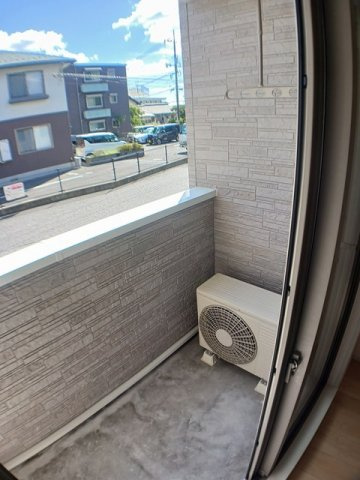 メゾン・ド・アマリリオⅡのバルコニー|広々としたバルコニーです