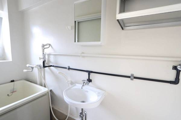 ビレッジハウス中野1号棟の洗面所|ビレッジハウスの同一物件・同一タイプの間取りの写真です