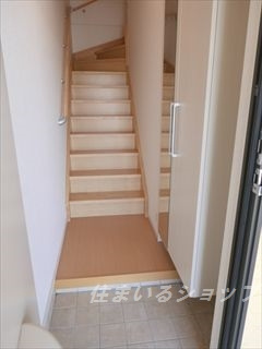 フレイム　星の玄関|ミラー付き大型シューズボックス