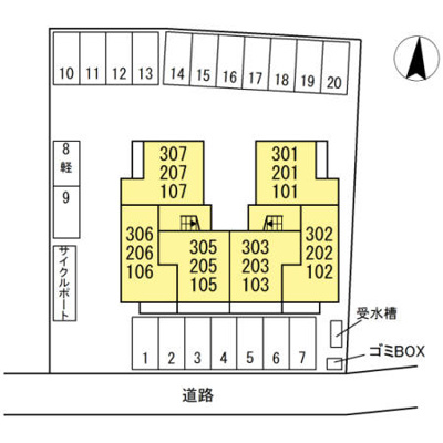 【区画図】 | レジデンスSUMIHOU Ⅲ
