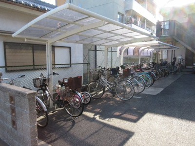 【設備】 | フラッツ池崎 | 駐輪場