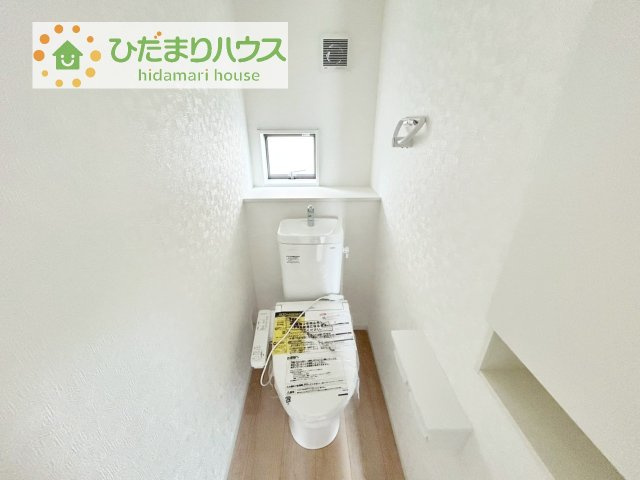 【トイレ】 | 結城市結城第42　新築戸建　1号棟 | トイレは1F、2F共に完備！取り合いになることがありませんね(^^)/