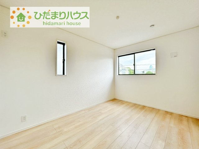 【洋室】 | 結城市結城第42　新築戸建　1号棟 | 机にベットを置けば子供部屋の完成です！