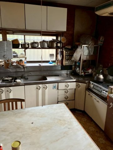 堤町1丁目戸建てのキッチン