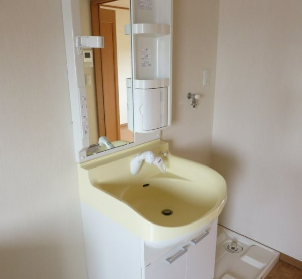 川崎市多摩区中野島２丁目の賃貸マンションの洗面所