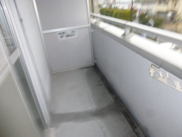 ハビテーション今宿のバルコニー