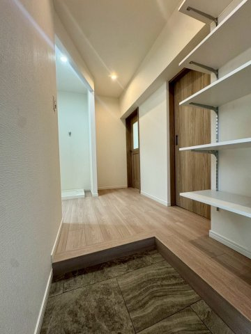 平田住宅　第13号棟の玄関