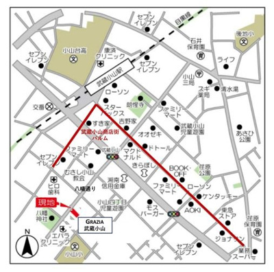 【地図】 | Grazia武蔵小山(グラツィアムサシコヤマ)