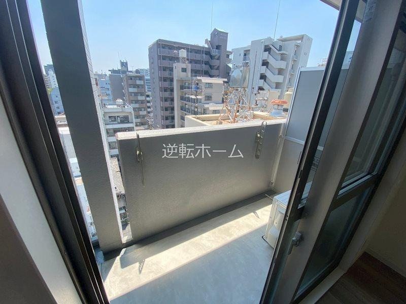 エスカルコート　名古屋市賃貸　仲介手数料無料のバルコニー