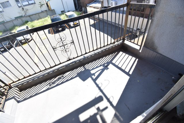 南住吉連騰のバルコニー