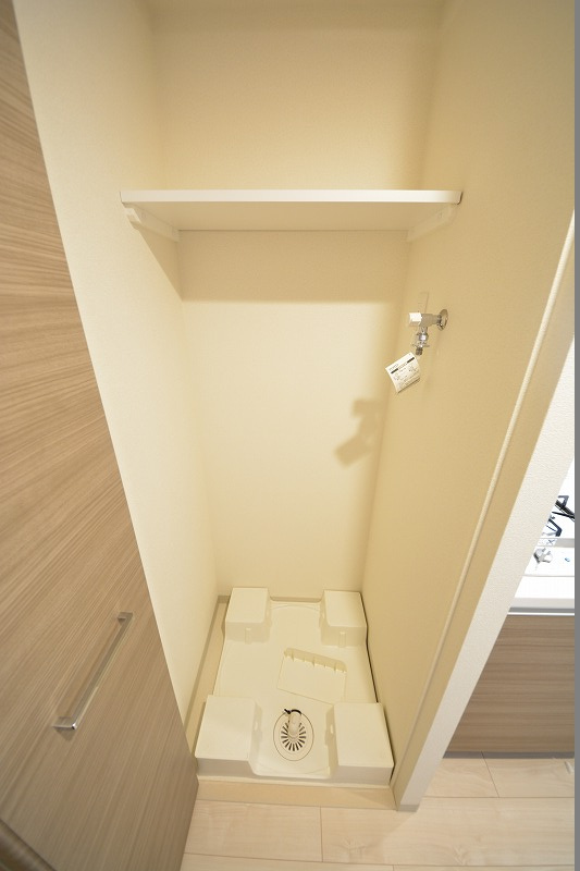 プレサンス谷町リーベの洗面所|プレサンス谷町リーベ　洗濯機置き場