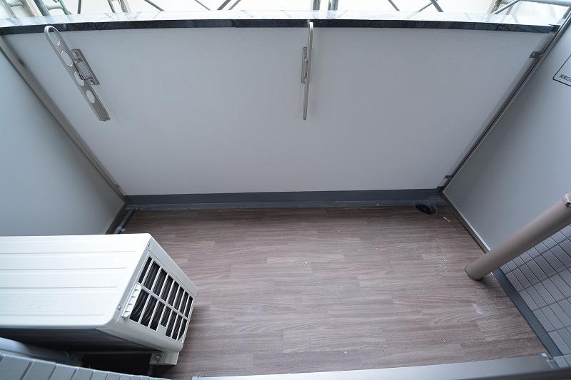 プレサンス谷町リーベのバルコニー|プレサンス谷町リーベ　バルコニー