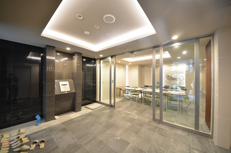 プレサンス谷町リーベのロビー|プレサンス谷町リーベ　ロビー