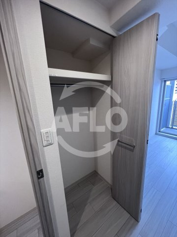 メインステージ天王寺サイドシティの収納|メインステージ天王寺サイドシティ　クローゼット