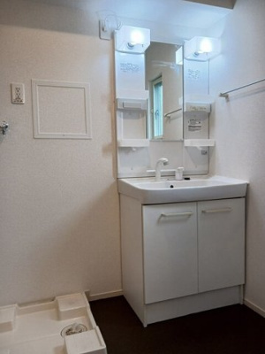 【洗面所】 | ベル | スペースが確保できる洗面所です