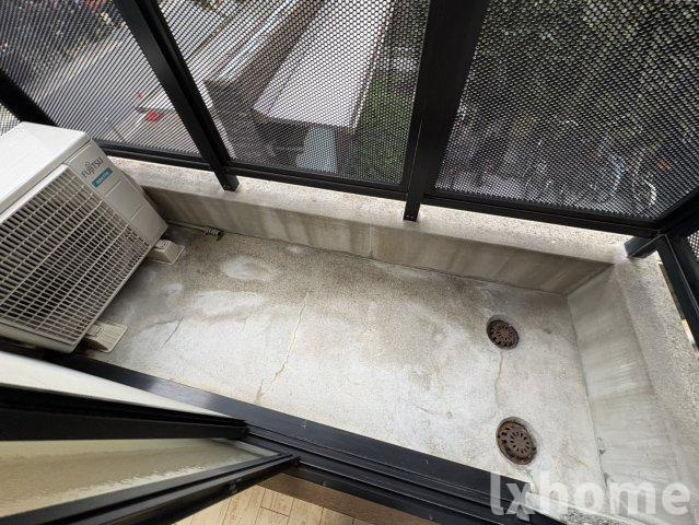 ガルボ茨木のバルコニー|広々としたバルコニーです