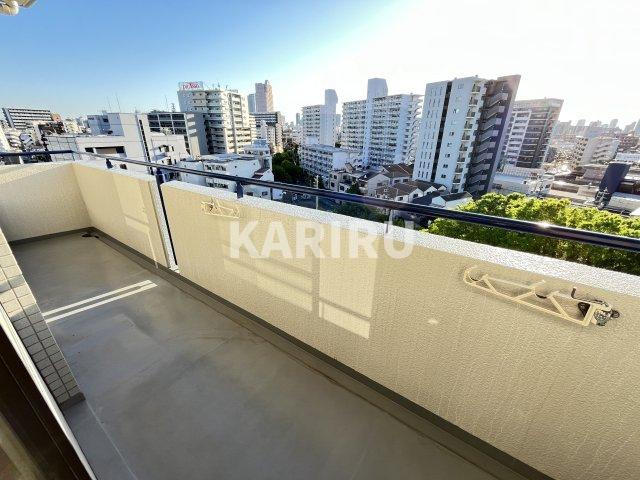 フォルム城東中央のバルコニー