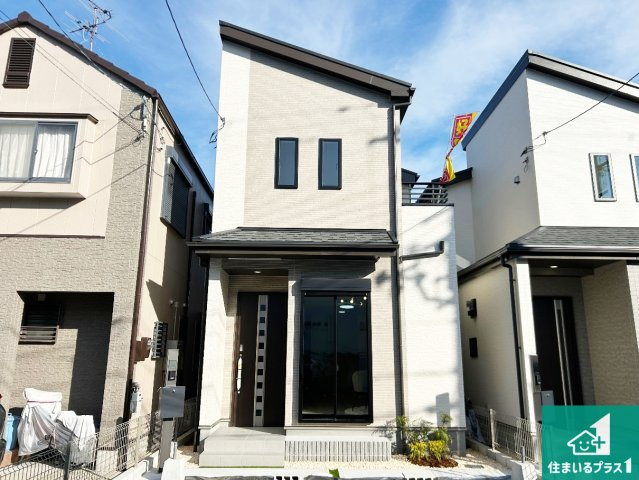 羽曳野市野々上　新築一戸建ての外観|安心の10年保証！外観を美しく保ち、雨水で汚れを落とします！気になることがありましたら、お気軽にお問い合わせください！