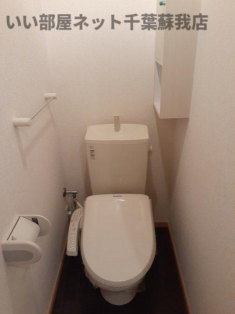 クラスターヒル・Ⅱのトイレ|ゆったりとした空間のトイレです