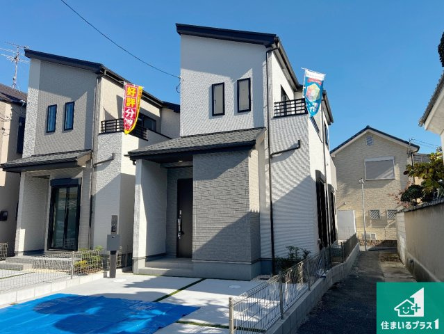 羽曳野市野々上　新築一戸建ての外観|安心の10年保証！外観を美しく保ち、雨水で汚れを落とします！気になることがありましたら、お気軽にお問い合わせください！