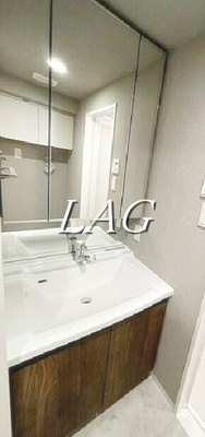 【洗面所】 | ラグゼナ北千住Ⅱ | 洗面台です。※同一仕様です