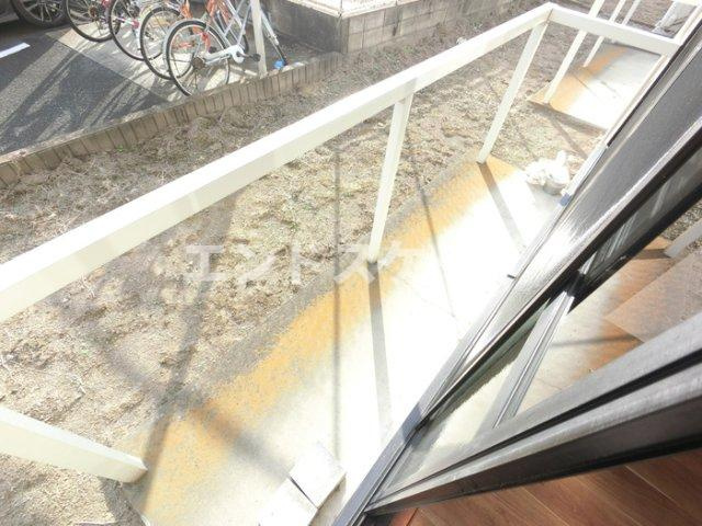 セジュール千木良　Ｂのバルコニー|高崎、前橋のお部屋探しはエンドスケープまで！お客様の理想お聞かせ下さい♪