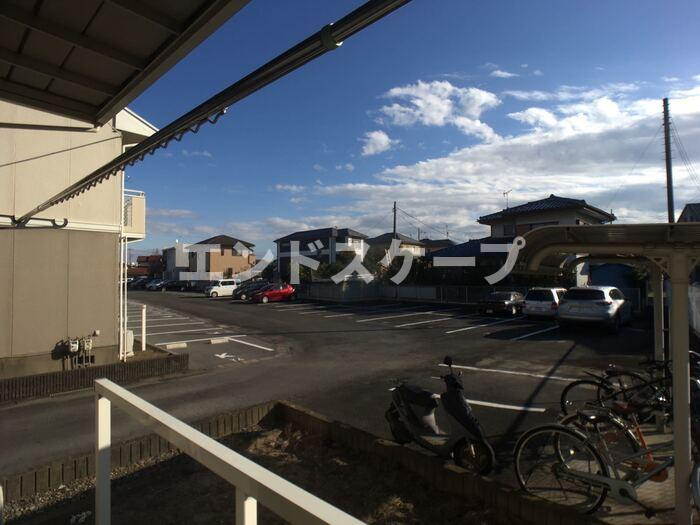 セジュール千木良　Ｂのバルコニー|高崎、前橋のお部屋探しはエンドスケープまで！お客様の理想お聞かせ下さい♪