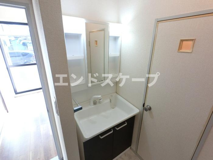 セジュール千木良　Ｂの洗面所|高崎、前橋のお部屋探しはエンドスケープまで！お客様の理想お聞かせ下さい♪