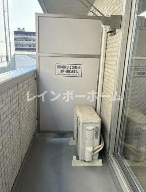 GENOVIA原木中山のバルコニー|落ち着いた時間を過ごせるバルコニーです