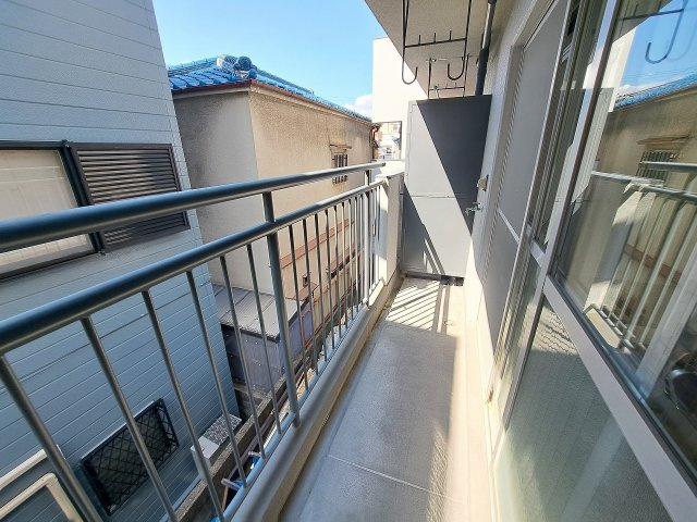 甲南ハイツのバルコニー