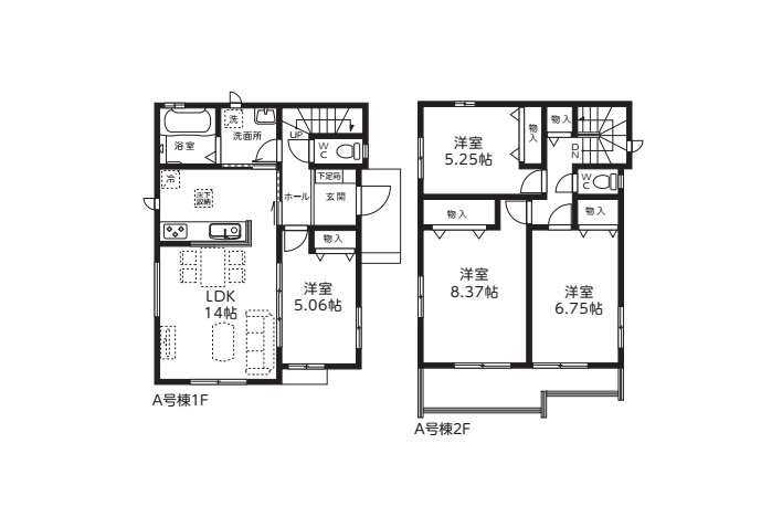 さいたま市見沼区御蔵　第３期　新築一戸建て　A