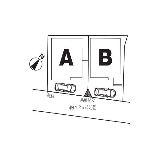 さいたま市見沼区御蔵　第３期　新築一戸建て　Aの区画図|A号棟