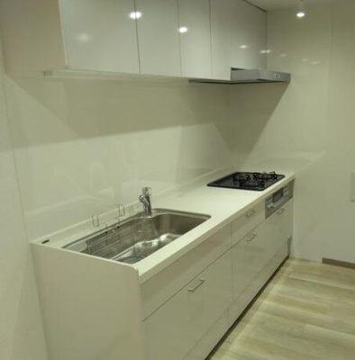 【キッチン】 | 業平ハイツ | コンパクトなキッチンで掃除もラクラク