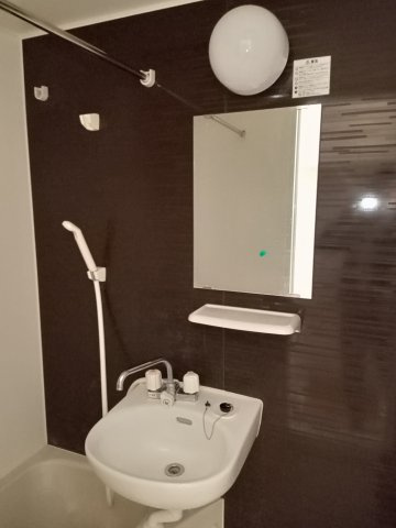 川崎市多摩区三田２丁目のアパートの洗面所