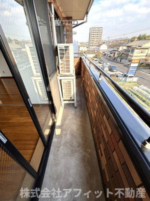 【バルコニー】 | エルグレイス春日 | 南東向き
