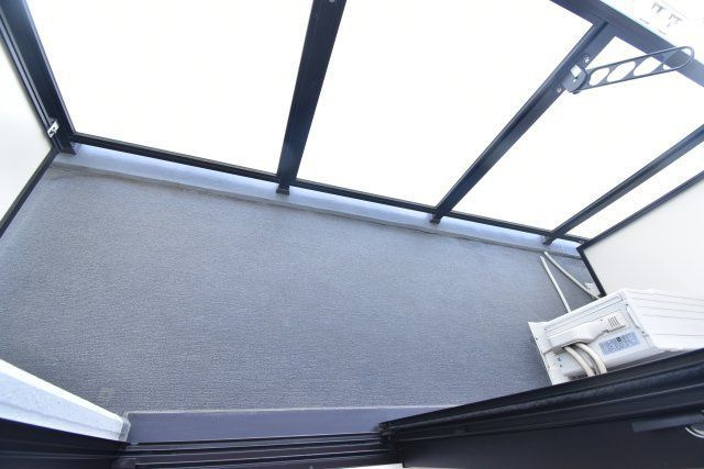 オズレジデンス今里NORTHのバルコニー