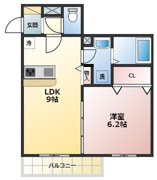 セレーノ南甲子園の間取り
