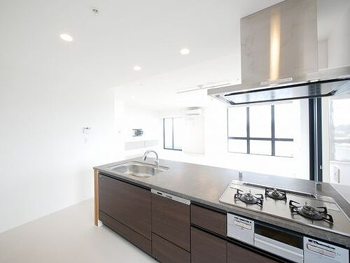 照葉ザ・タワーの設備|３口ガスコンログリル付