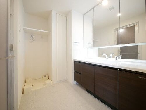 照葉ザ・タワーの洗面所|洗面化粧台