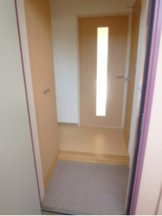 フェリス久留米シティの玄関|落ち着いた玄関です