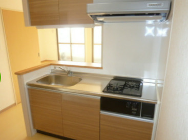 フェリス久留米シティのその他|コンロ付キッチンです