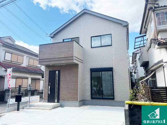 加古川市東神吉町出河原　新築一戸建ての外観|安心の10年保証！外観を美しく保ち、雨水で汚れを落とします！気になることがありましたら、お気軽にお問い合わせください！