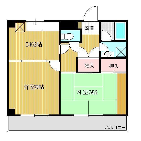 チェリーブロッサムの間取り