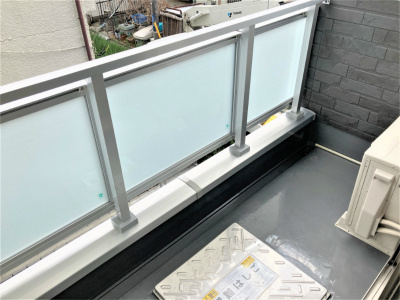 【バルコニー】 | グレイス千葉公園 | 外からの目が気にならないバルコニーで洗濯物が干せます