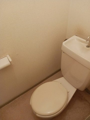 【トイレ】 | コーポみつわ台 | トイレもきれいです