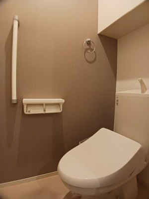 【トイレ】 | シルバンハウスＢ | コンパクトで使いやすいトイレです