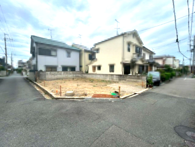 向日市寺戸町向畑の外観|北西角地