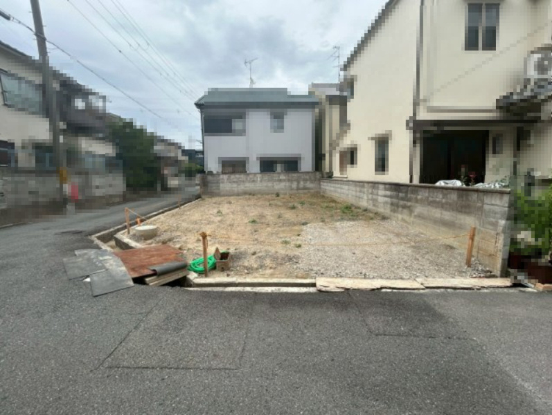 向日市寺戸町向畑の外観|整形地なので、プランも立てやすいです。