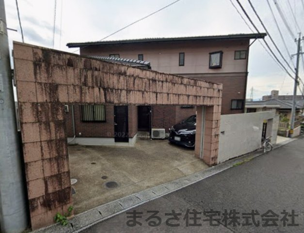 宮崎市小松台東の前面道路含む現地写真