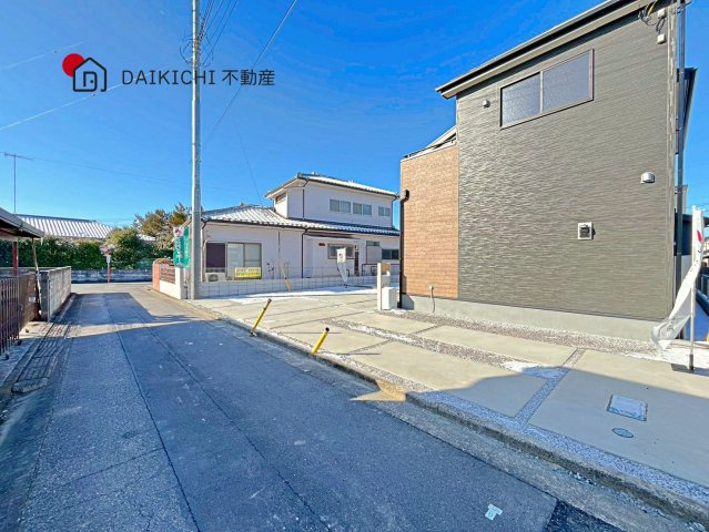 【前面道路含む現地写真】 | 行田市矢場第4　Livele Garden.S　新築戸建　全2棟　2号棟